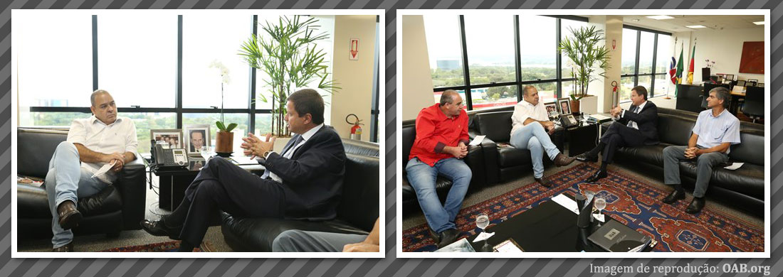 Lamachia discute reformas da previdência e trabalhista com presidente da CUT